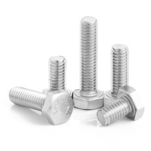 Grade A2-70 DIN933 SS304 Stainless Steel Hexagon Head Bolt M3 M4 M5 M6 M8 M10 M12 M14 M16 M18 M20 M22 M24 M30 Hex Head Bolt